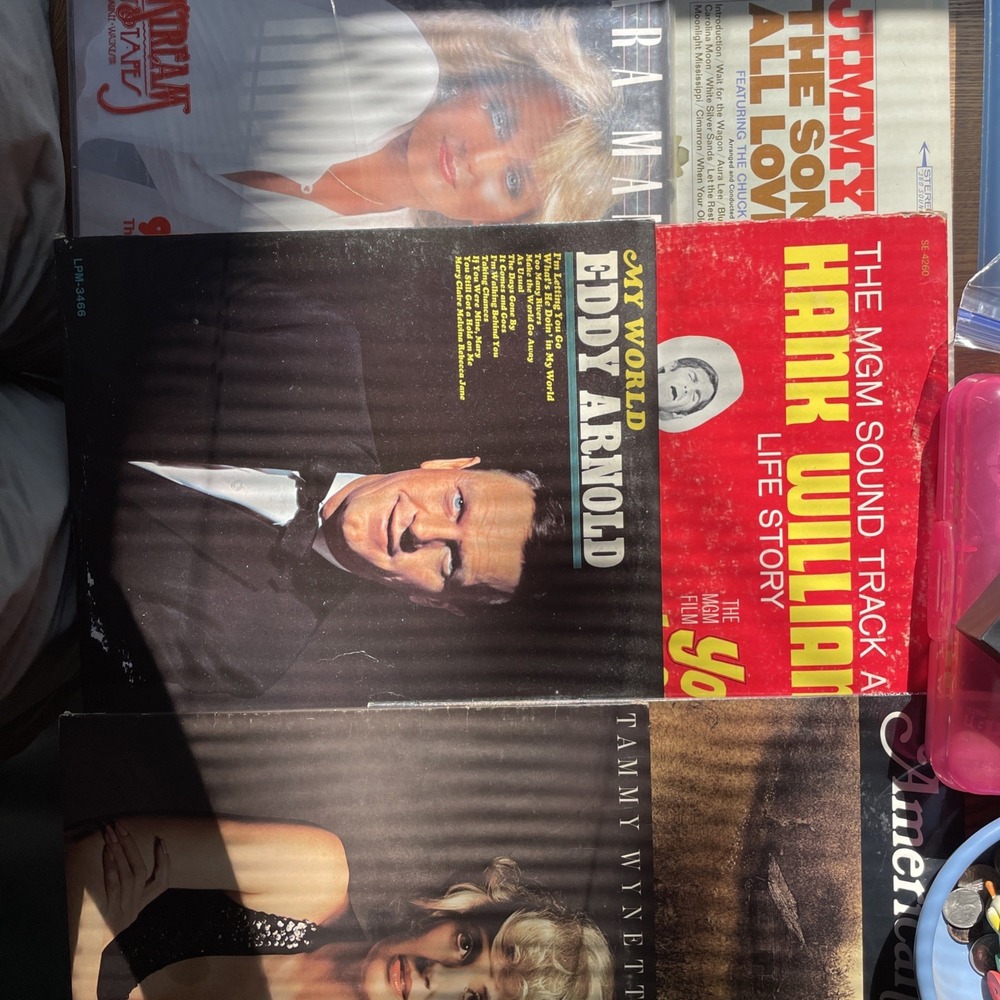 LP Vinyl Honkytonk Country Pop Gospel Rockabilly Nashville Hank Mandrell Wynette